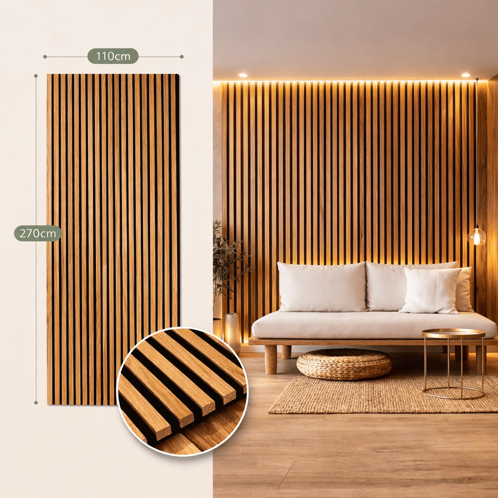 Panel acústico flexible (270 cm × 110 cm)